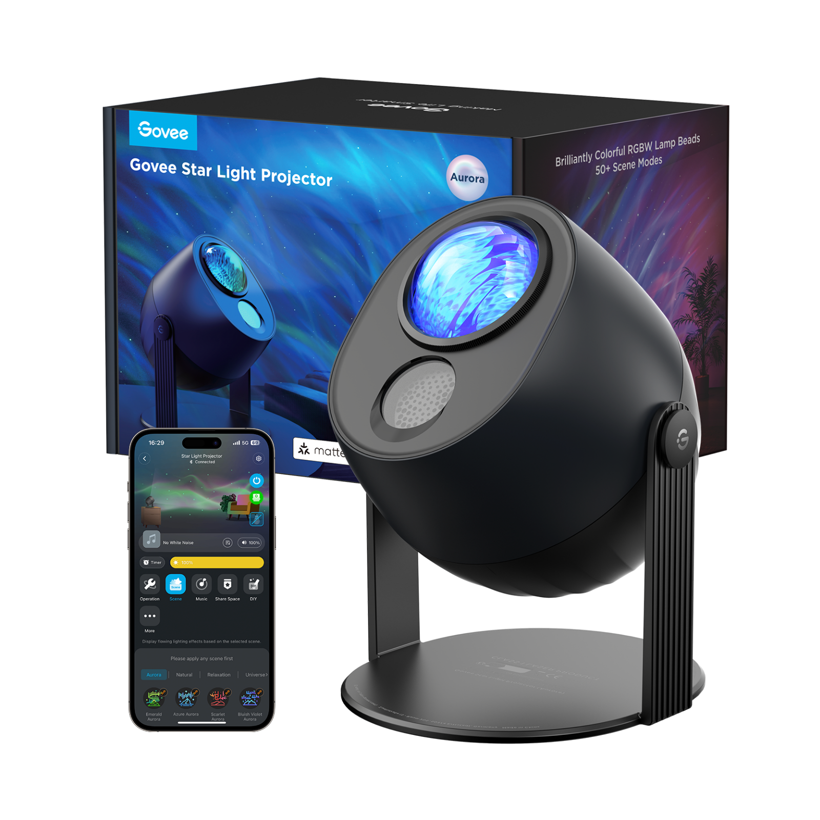 プラネタリウム Govee star ライトプロジェクター 新品未開封 Govee Star Light Projector – Smart Nebula & Galaxy Light | Govee UK